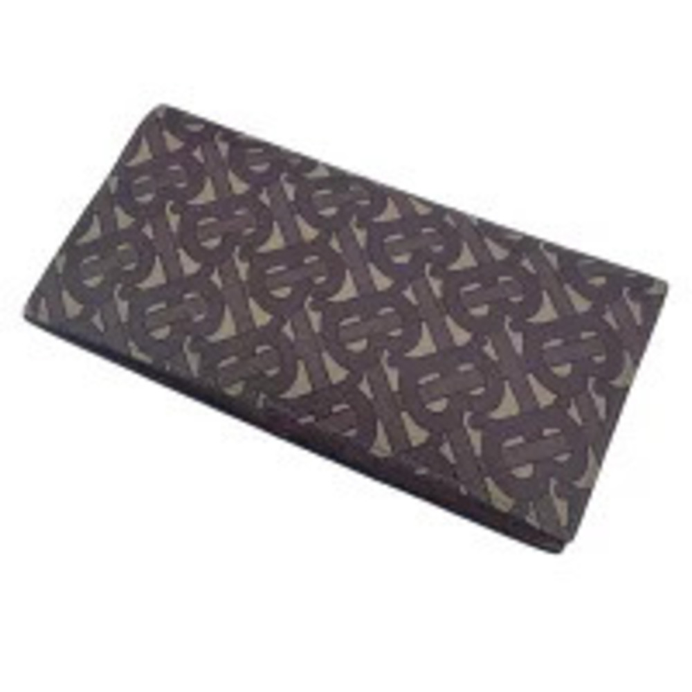 BURBERRY all over long wallet brown - Picture 2 of 9
